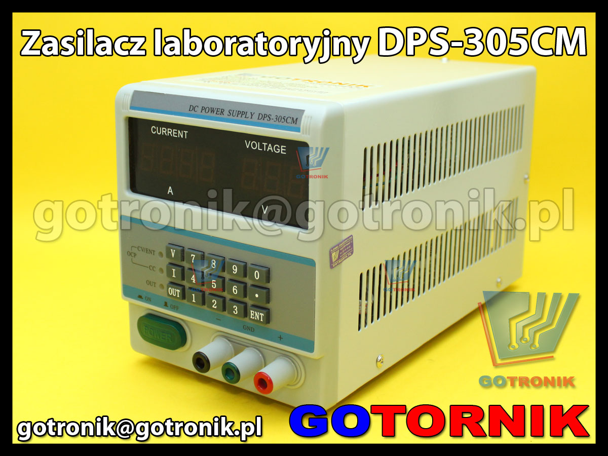 DPS-305CM zasilacz laboratoryjny 30V 5A regulowany