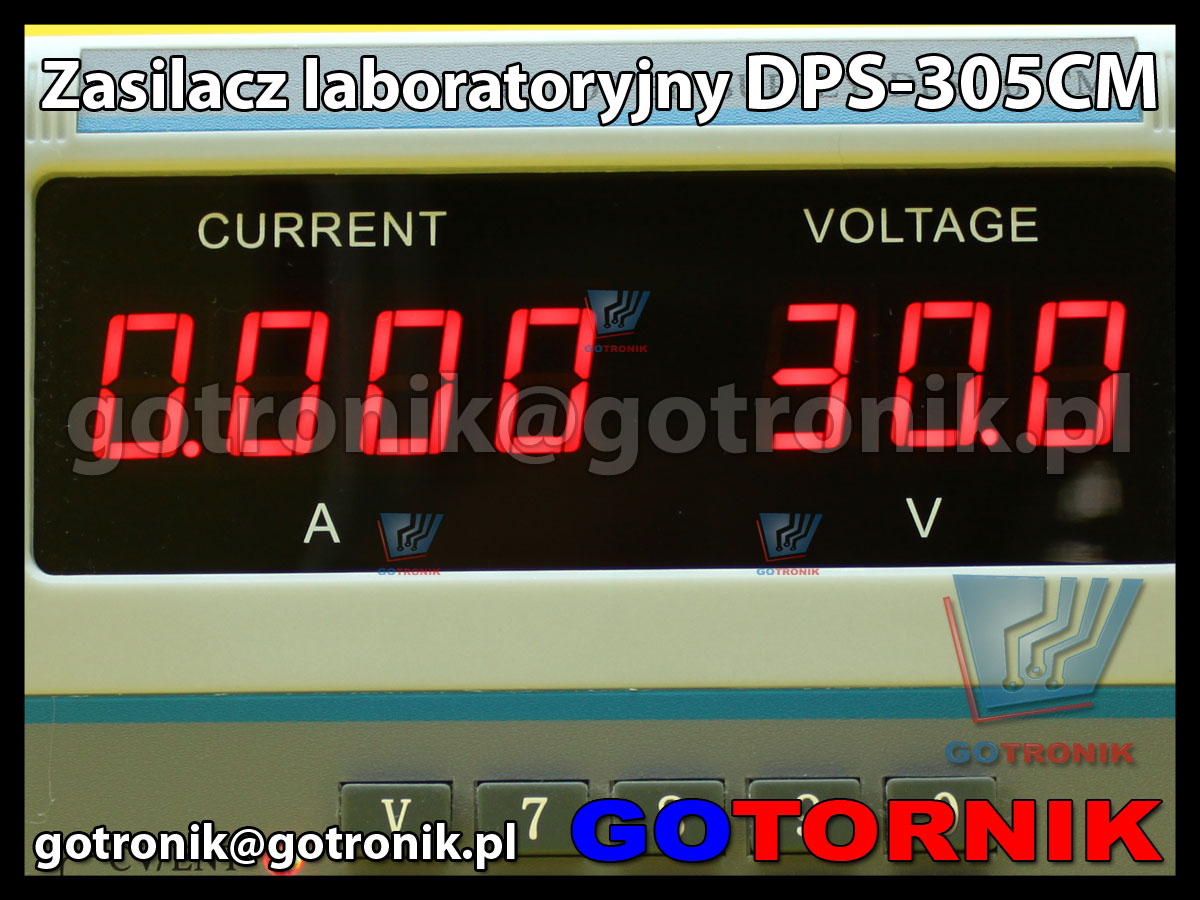 DPS-305CM zasilacz laboratoryjny 30V 5A regulowany