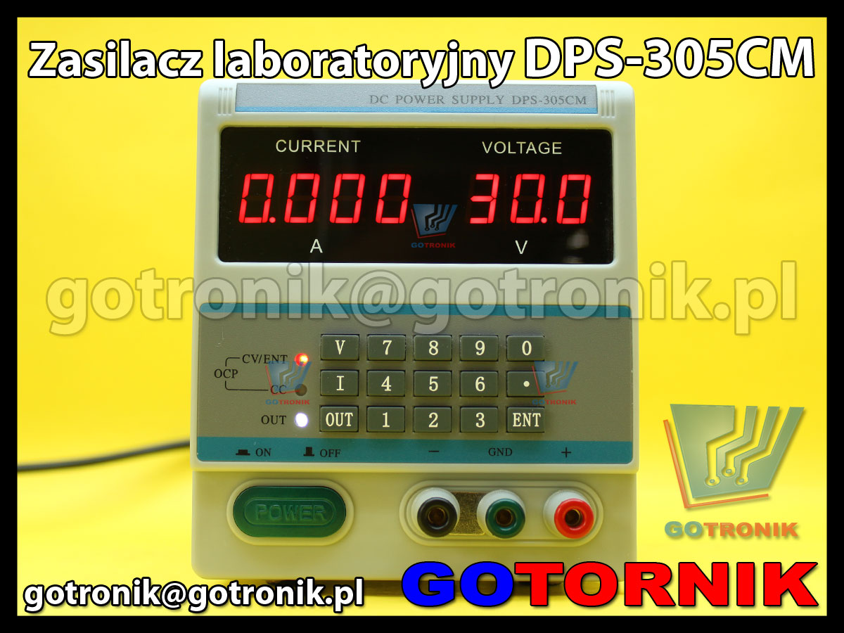 DPS-305CM zasilacz laboratoryjny 30V 5A regulowany