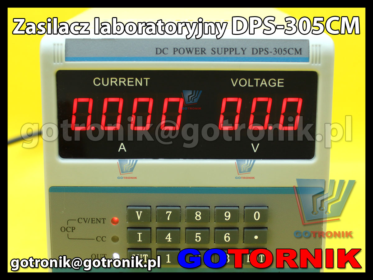 DPS-305CM zasilacz laboratoryjny 30V 5A regulowany