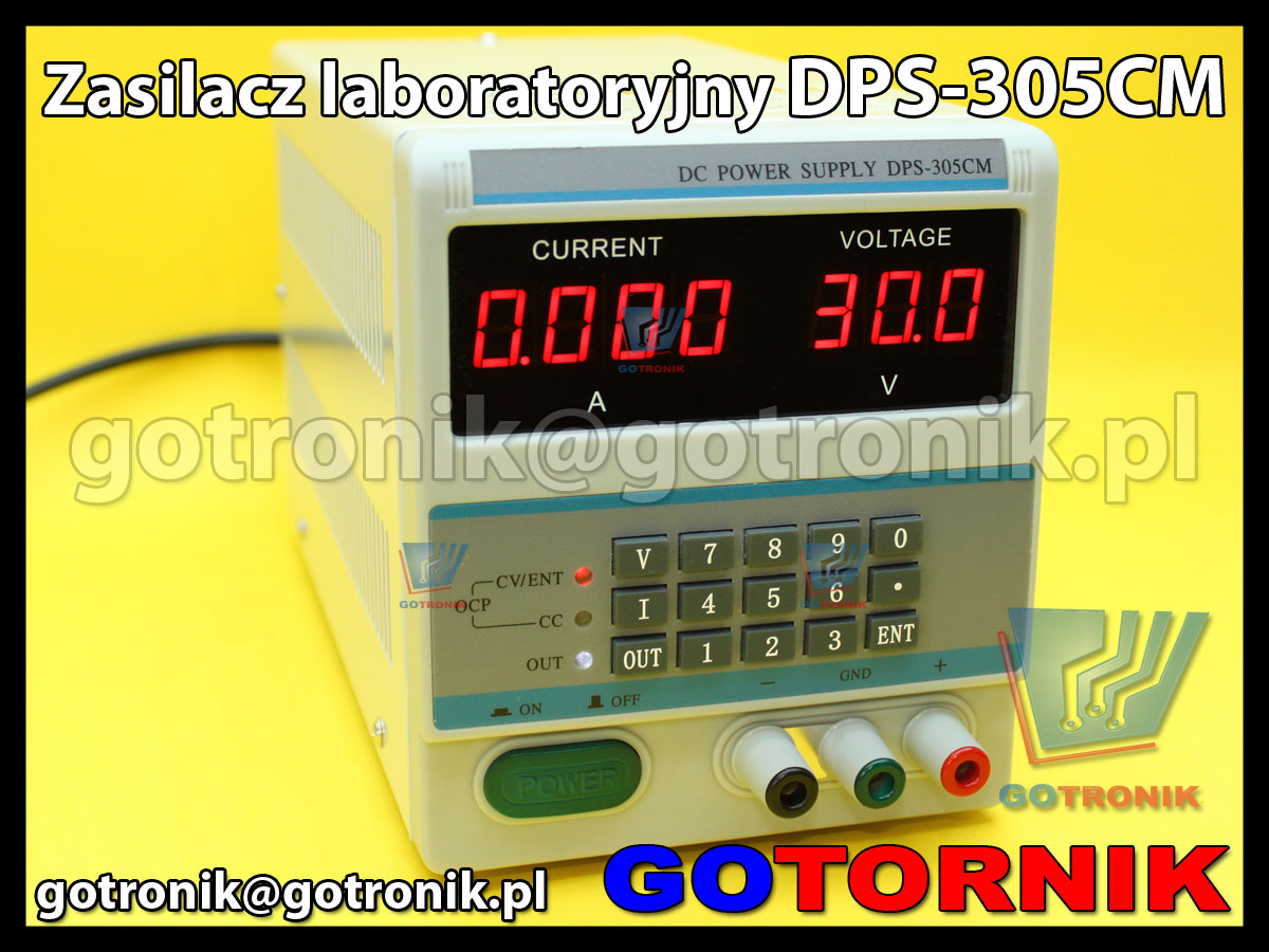 DPS-305CM zasilacz laboratoryjny 30V 5A regulowany