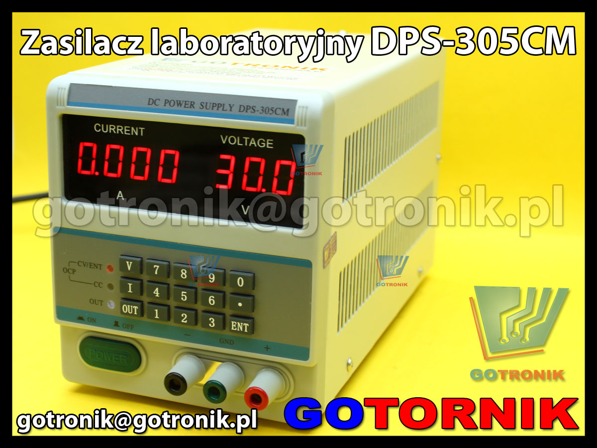 DPS-305CM zasilacz laboratoryjny 30V 5A regulowany