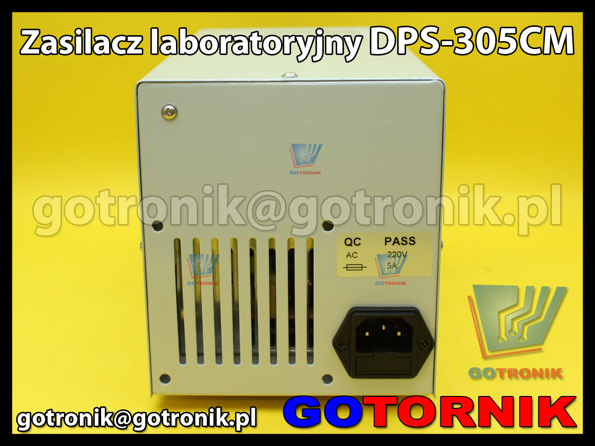 DPS-305CM zasilacz laboratoryjny 30V 5A regulowany