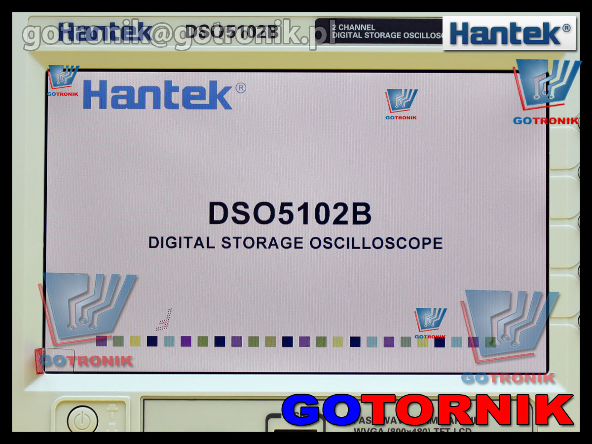 Oscyloskop cyfrowy DSO5102B Hantek 100MHz 