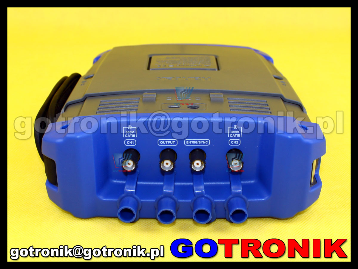 DSO8102E Hantek przenośny oscyloskop cyfrowy z multimetrem skopometr