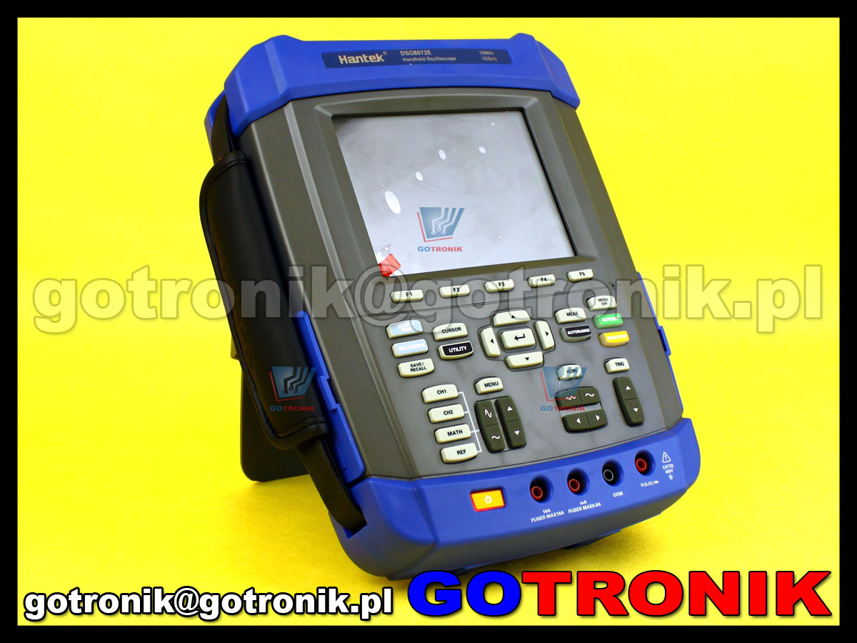 DSO8102E Hantek przenośny oscyloskop cyfrowy z multimetrem skopometr