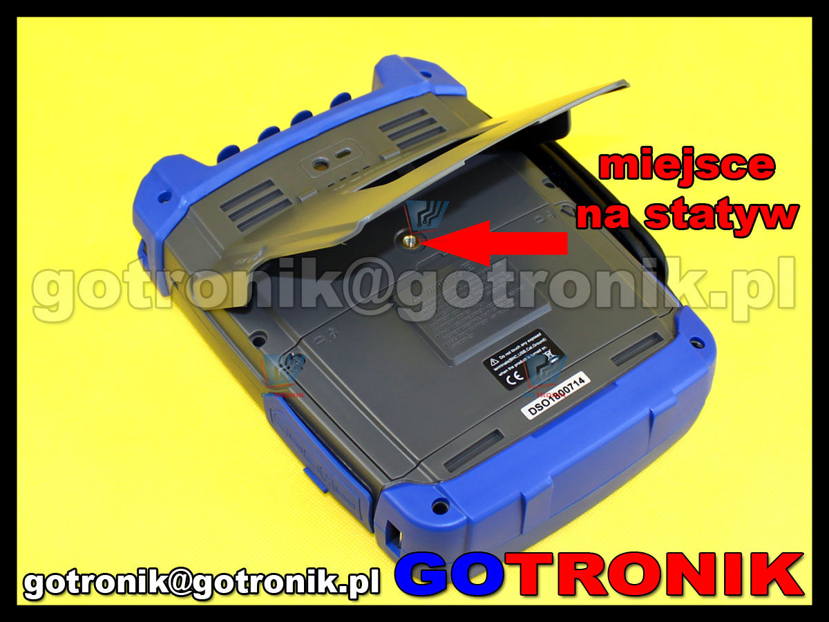DSO8102E Hantek przenośny oscyloskop cyfrowy z multimetrem skopometr