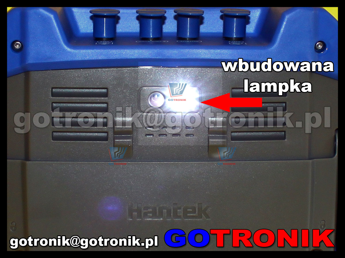 DSO8102E Hantek przenośny oscyloskop cyfrowy z multimetrem skopometr