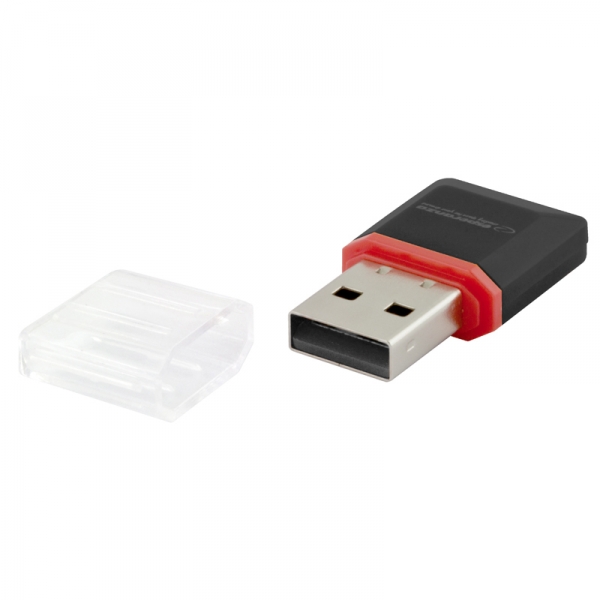 Phalanx Mortal Steadily Czytnik kart MICRO SD USB czarny EA134K