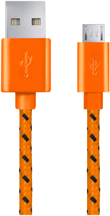 ESPERANZA KABEL USB MICRO A-B 1M OPLOT POMARAŃCZOWY EB175OB