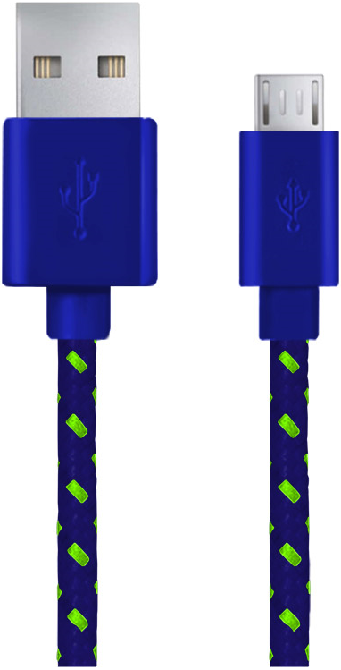 ESPERANZA KABEL USB MICRO A-B 1M OPLOT GRANATOWY EB175UG