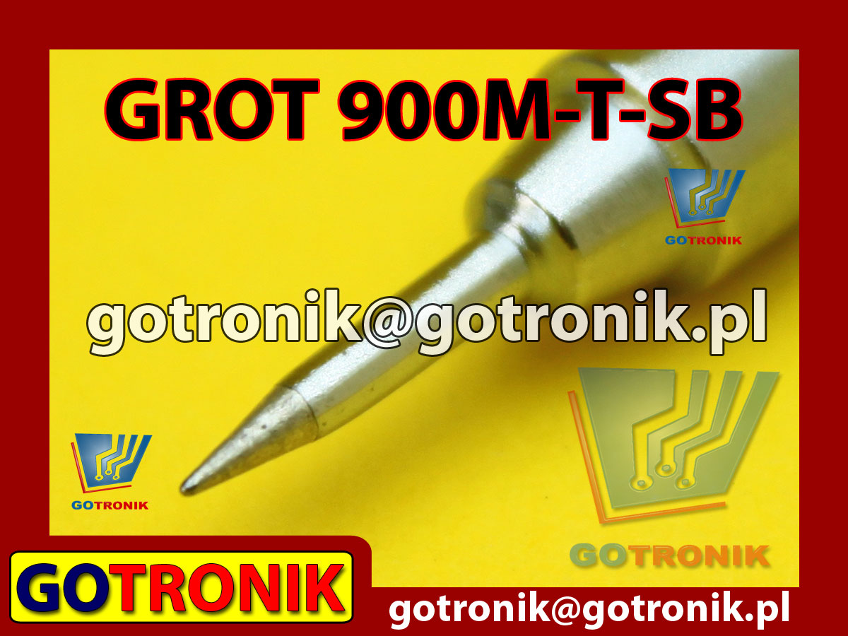Grot 900M-T-SB ostry 0,2mm Zhaoxin 936a 936d 852D 898d 868 d Aoyue PT WEP Yihua