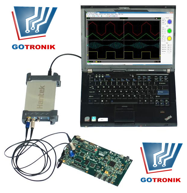 Oscyloskop cyfrowy USB Hantek6082BE 2 x 50MHz