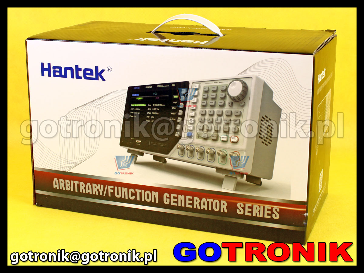 HDG2022B Hantek 20MHZ generator funkcyjny DDS AM, FM, PM, ASK, FSK, PSK, PWM