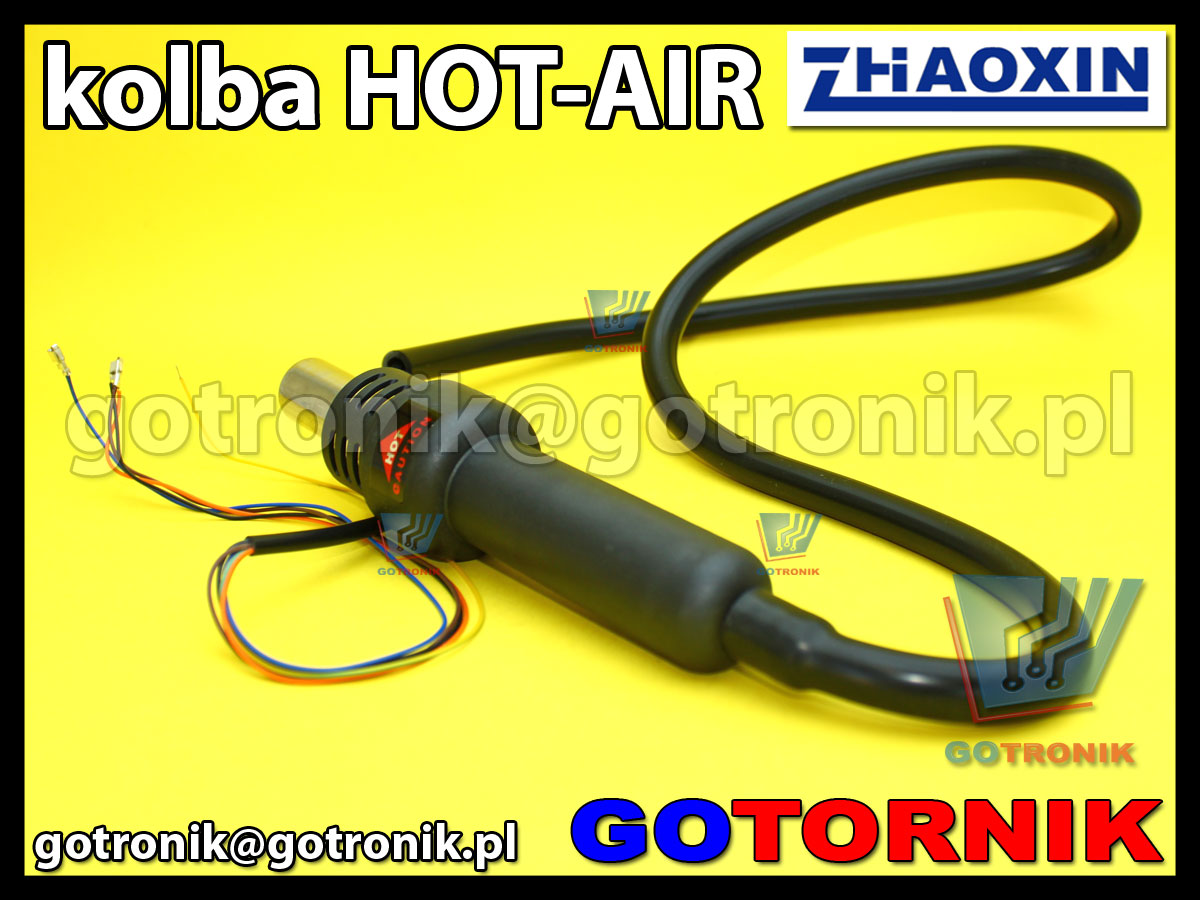 Kompletna kolba HOT-AIR na gorące powietrze do stacji z kompresorem: 850, 850D, 852, 852A, 852D itp. produkcji Zhaoxin, Aoyue, PT, WEP