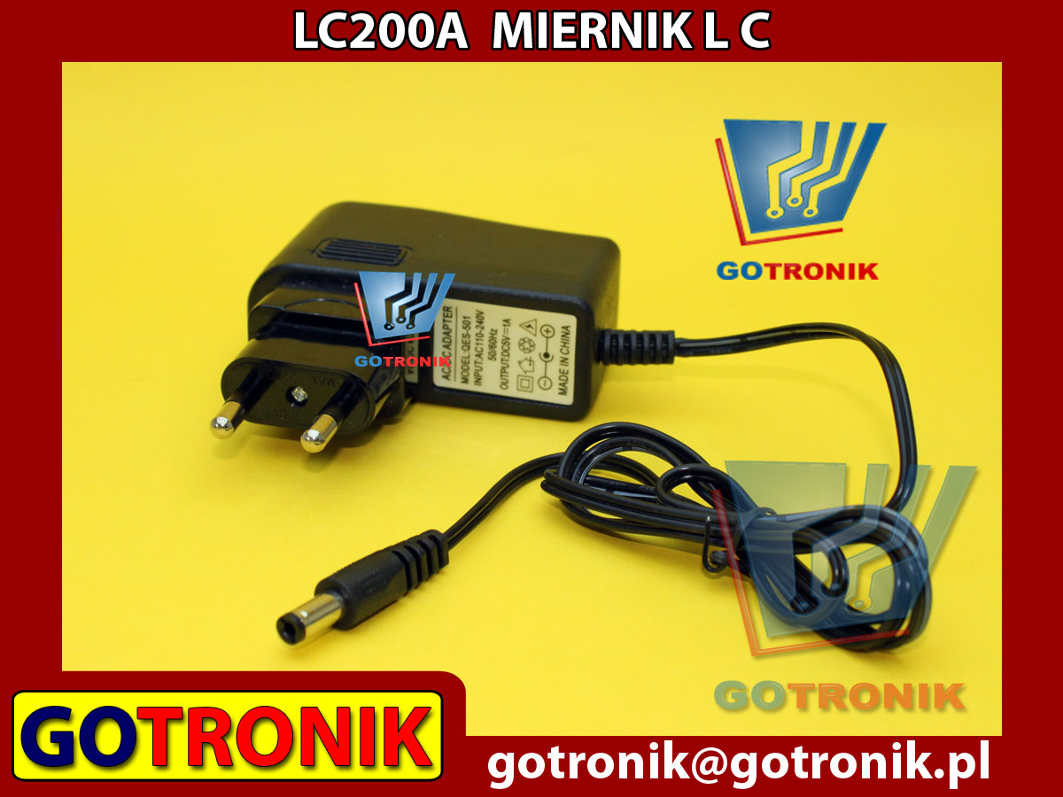 LC200A miernik indukcyjności i pojemności kondensatorów