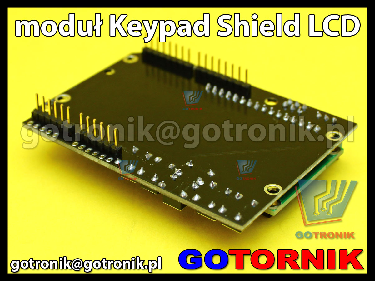 Moduł Keypad shield LCD do AVR ARDUINO UNO MEGA klawiatura wyświetlacz