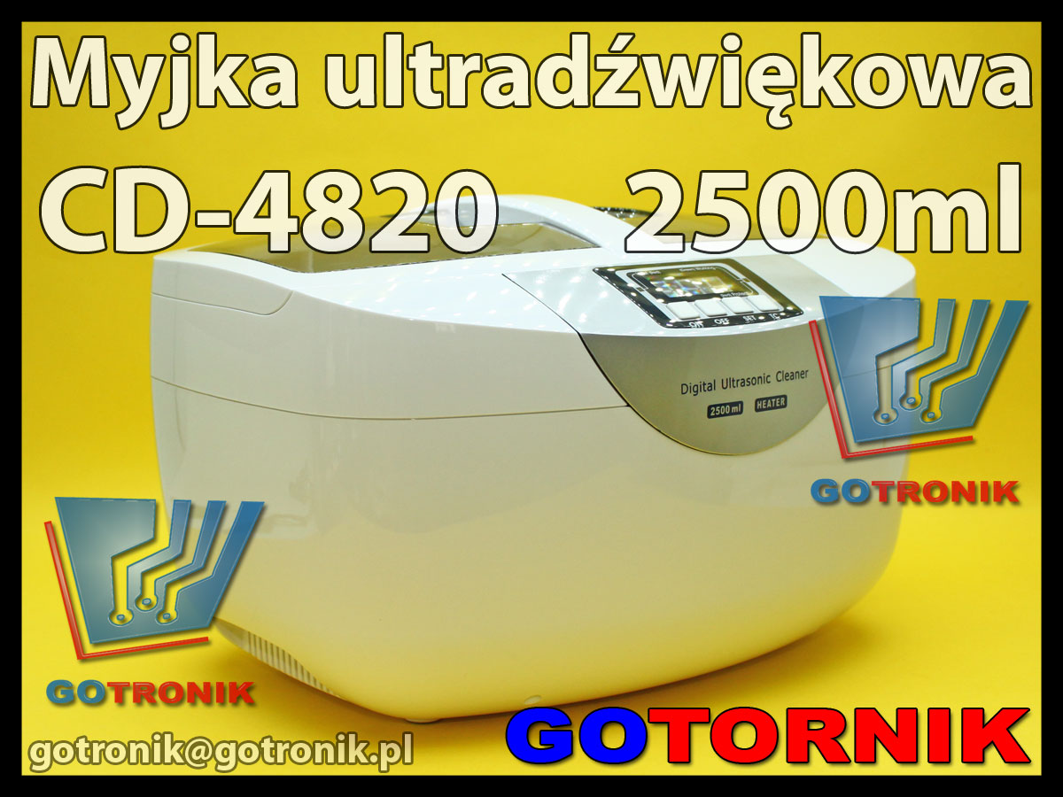 Myjka ultradźwiękowa CD-4820 2,5l 2500ml