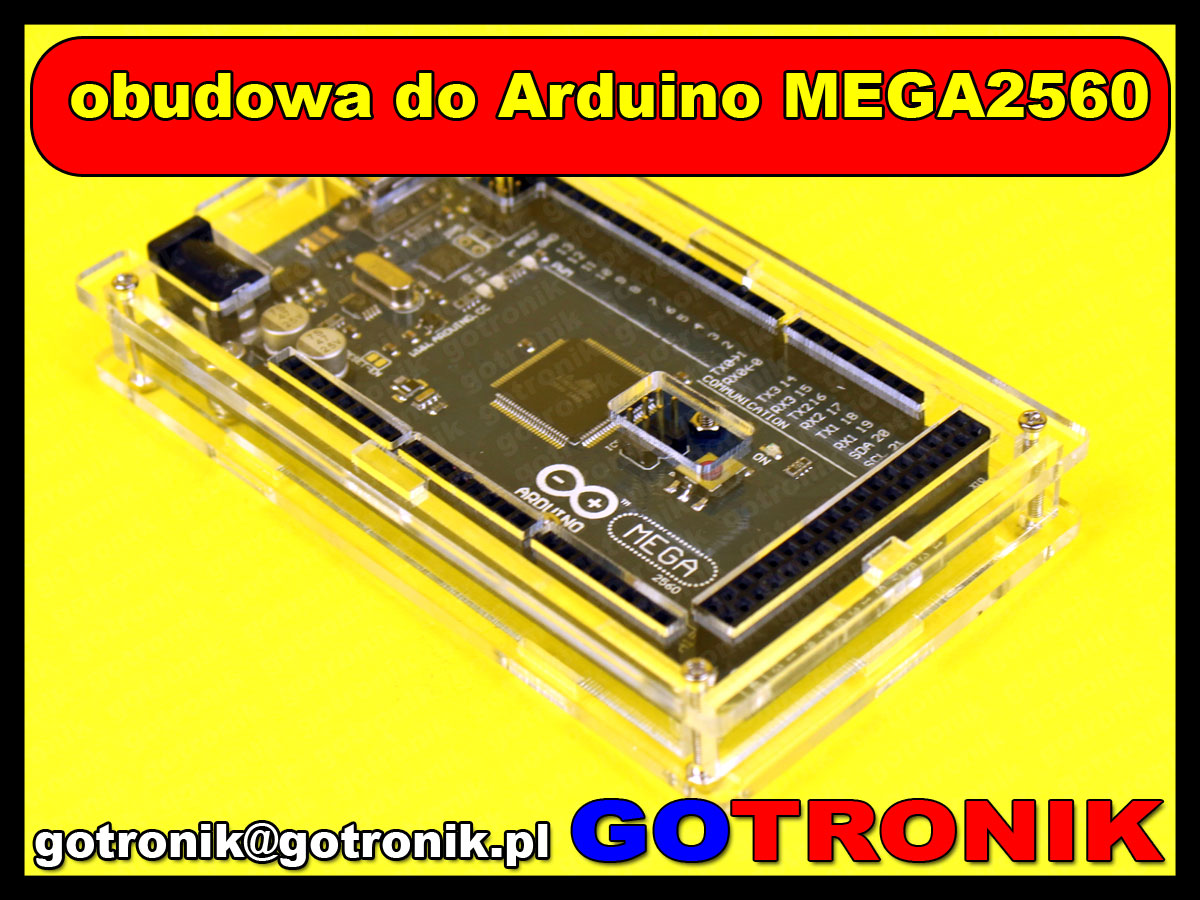 obudowa Arduino MEGA2560 plexi akrylowa transparentna