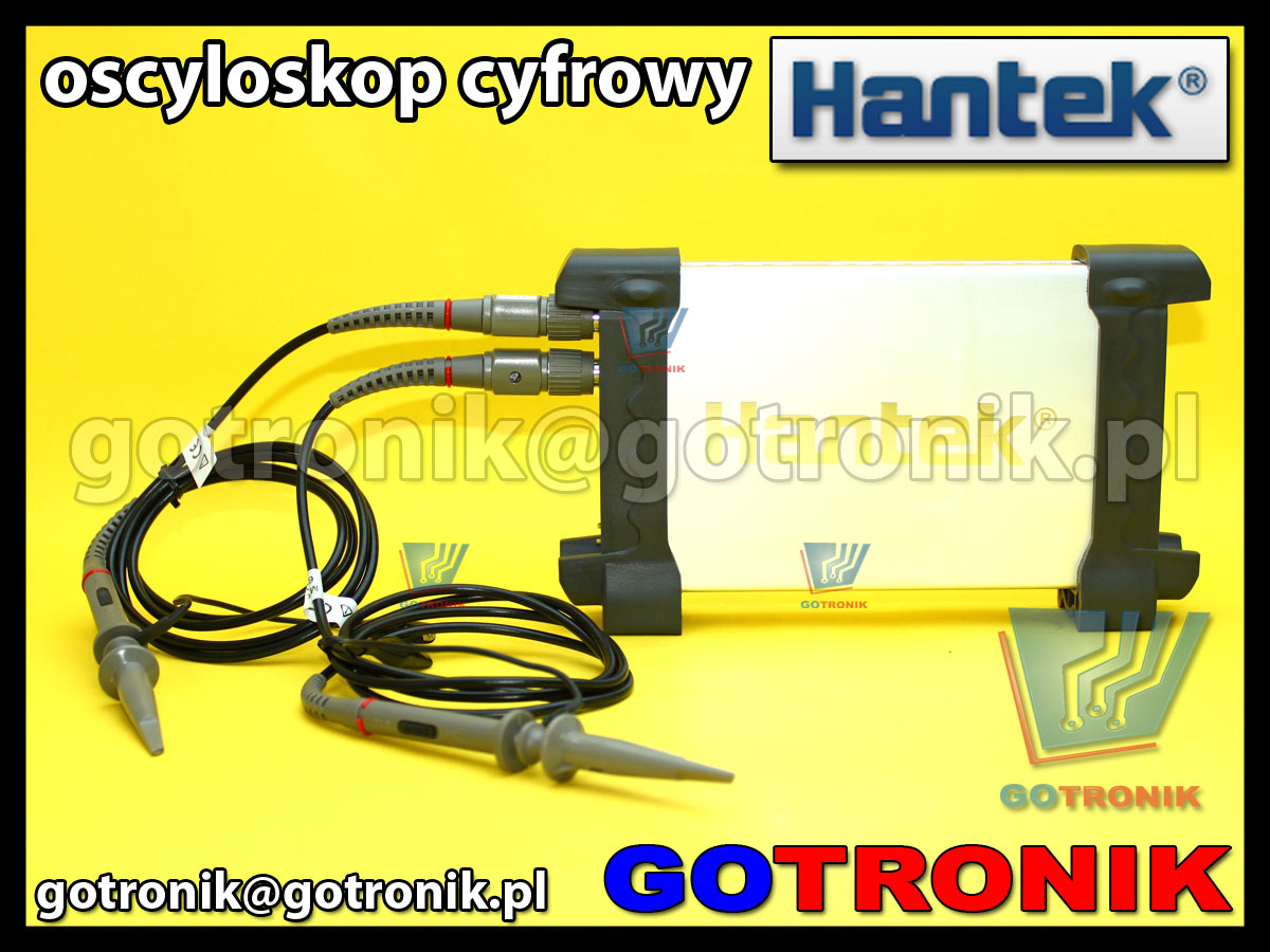 Oscyloskop cyfrowy Hantek6022BE USB PC