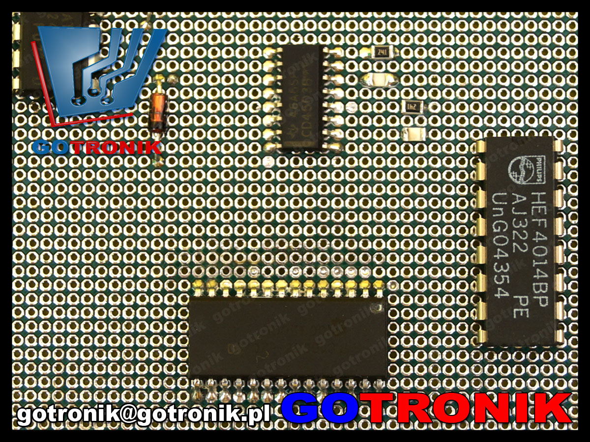 PCB-091 uniwersalna płytka drukowana wiercona SMD PCB 1,27mm 1.27mm 50mils PCB091