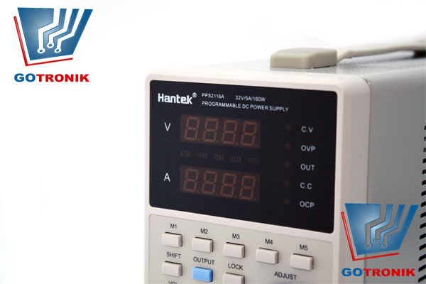 PPS2116A Hantek zasilacz laboratoryjny programowalny USB 32V 5A