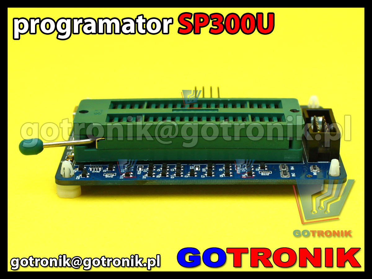 Programator SP300U uniwersalny USB ISP do pamięci Flash, szeregowych mikrokontrolerów MCU