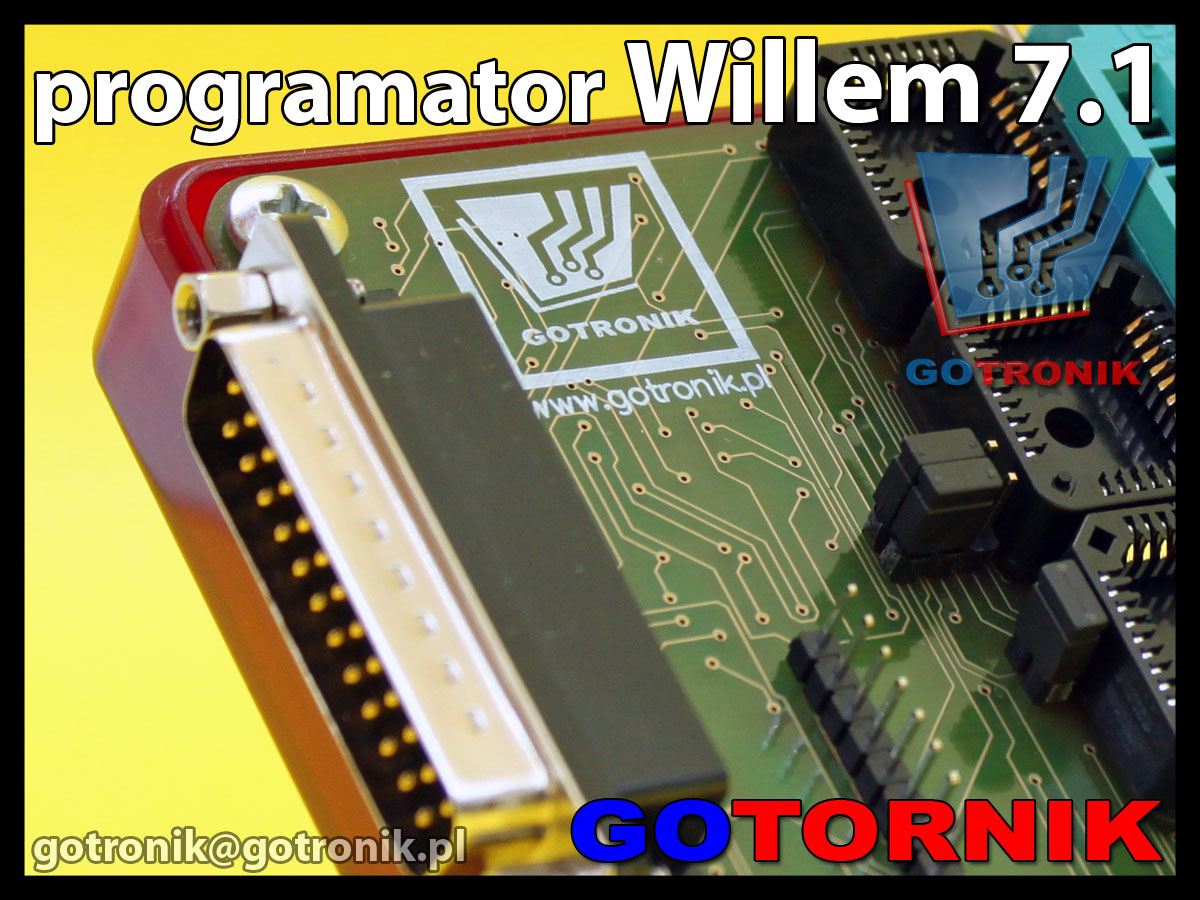 Willem 7.1 programator uniwersalny do pamięci produkcji GOTRONIK