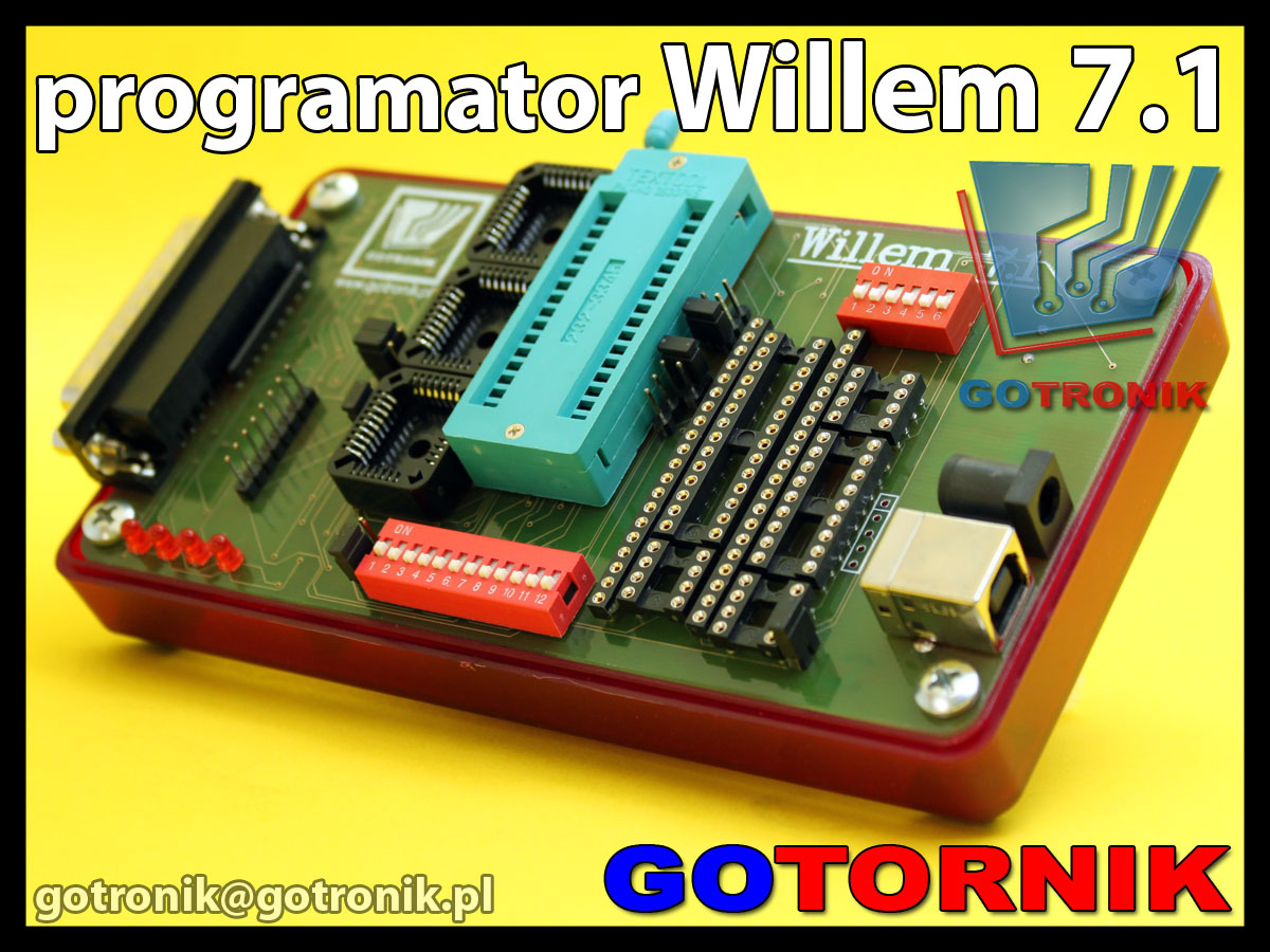 Willem 7.1 programator uniwersalny do pamięci produkcji GOTRONIK