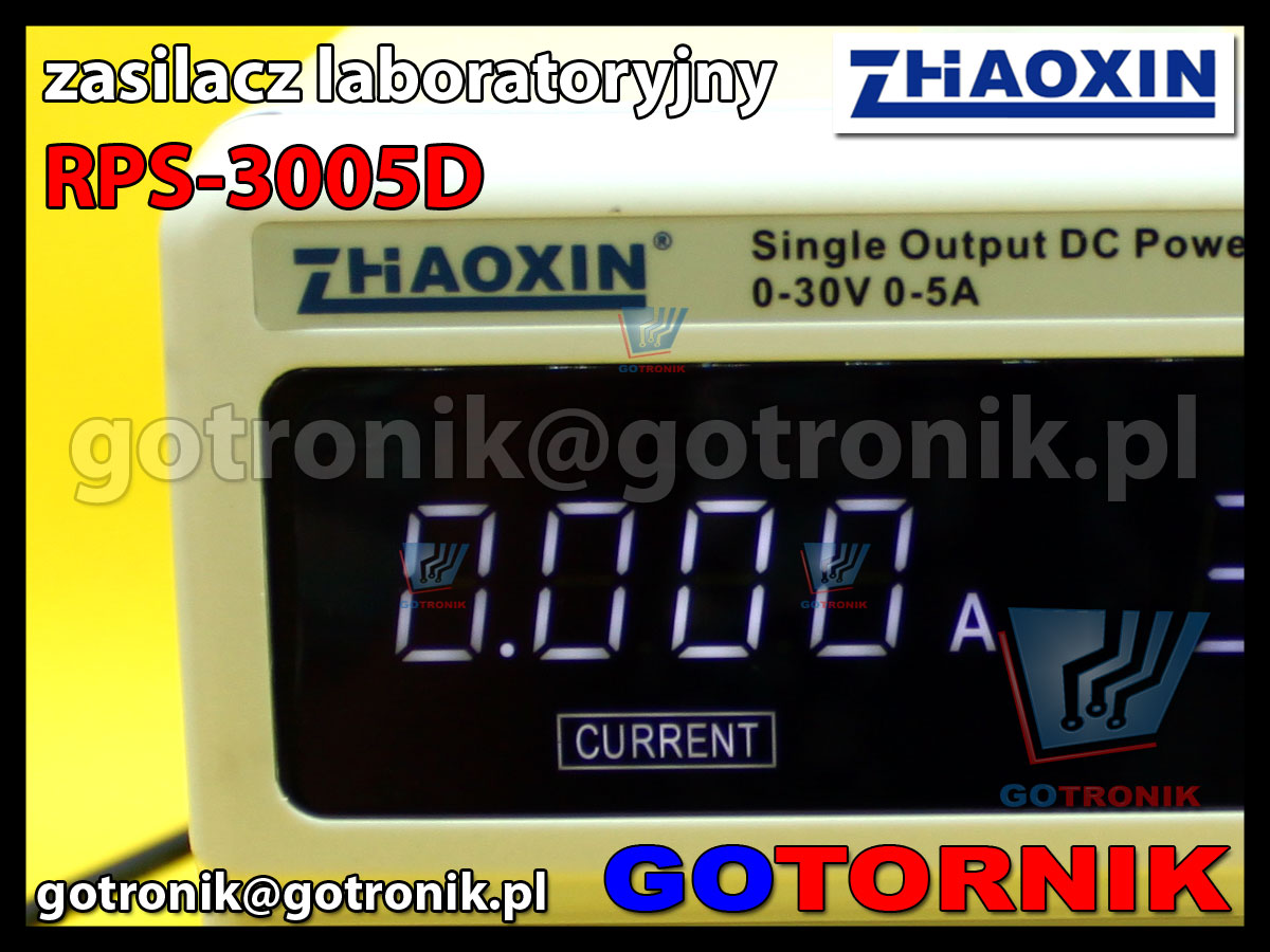 RPS-3005D zasilacz laboratoryjny 30V 5A regulowany ZHAOXIN