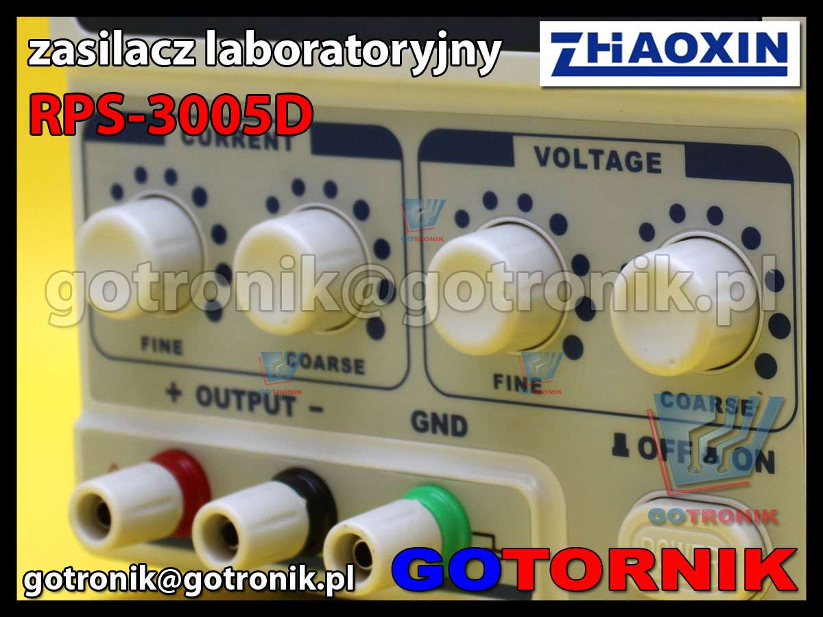 RPS-3005D zasilacz laboratoryjny 30V 5A regulowany ZHAOXIN