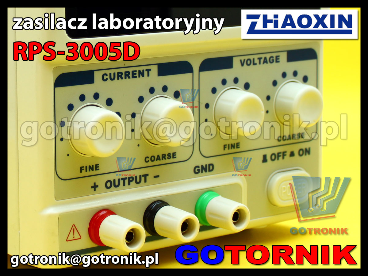 RPS-3005D zasilacz laboratoryjny 30V 5A regulowany ZHAOXIN