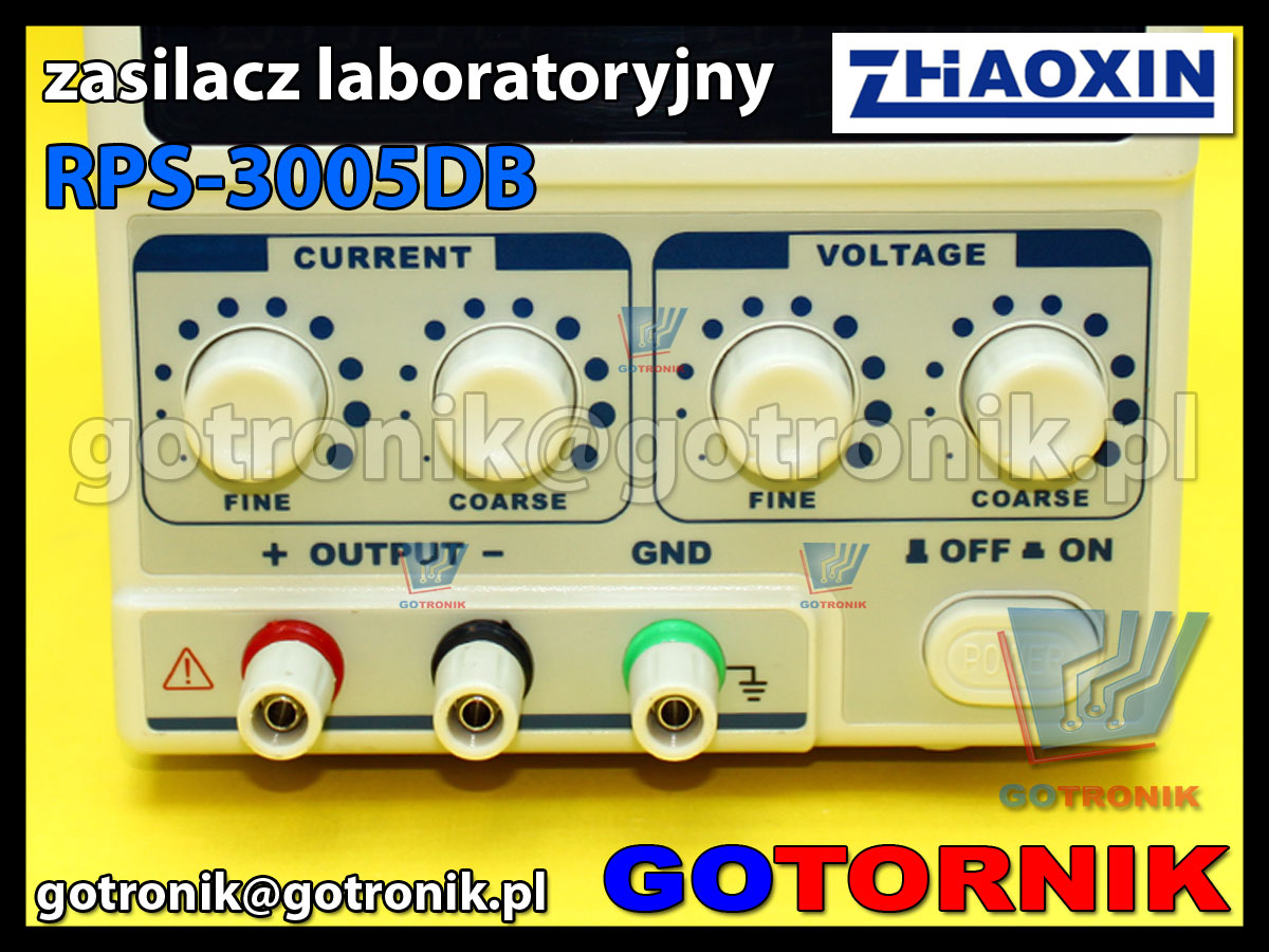 RPS-3005DB zasilacz laboratoryjny 30V 5A regulowany ZHAOXIN