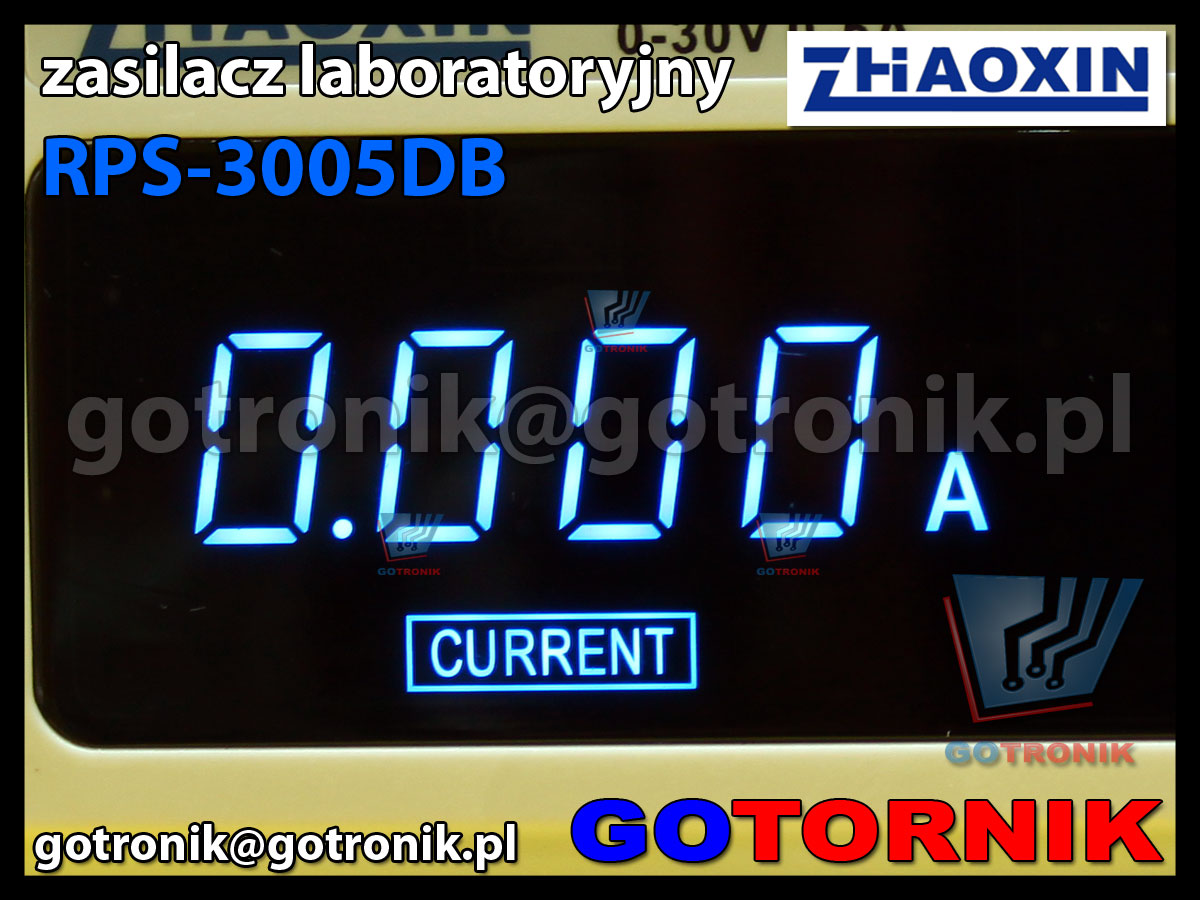 RPS-3005DB zasilacz laboratoryjny 30V 5A regulowany ZHAOXIN