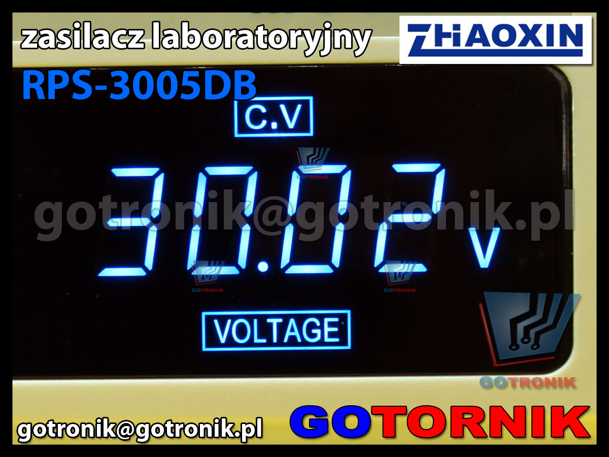 RPS-3005DB zasilacz laboratoryjny 30V 5A regulowany ZHAOXIN