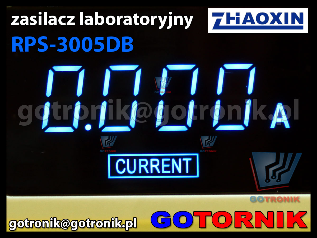 RPS-3005DB zasilacz laboratoryjny 30V 5A regulowany ZHAOXIN