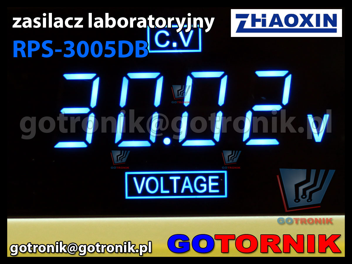 RPS-3005DB zasilacz laboratoryjny 30V 5A regulowany ZHAOXIN