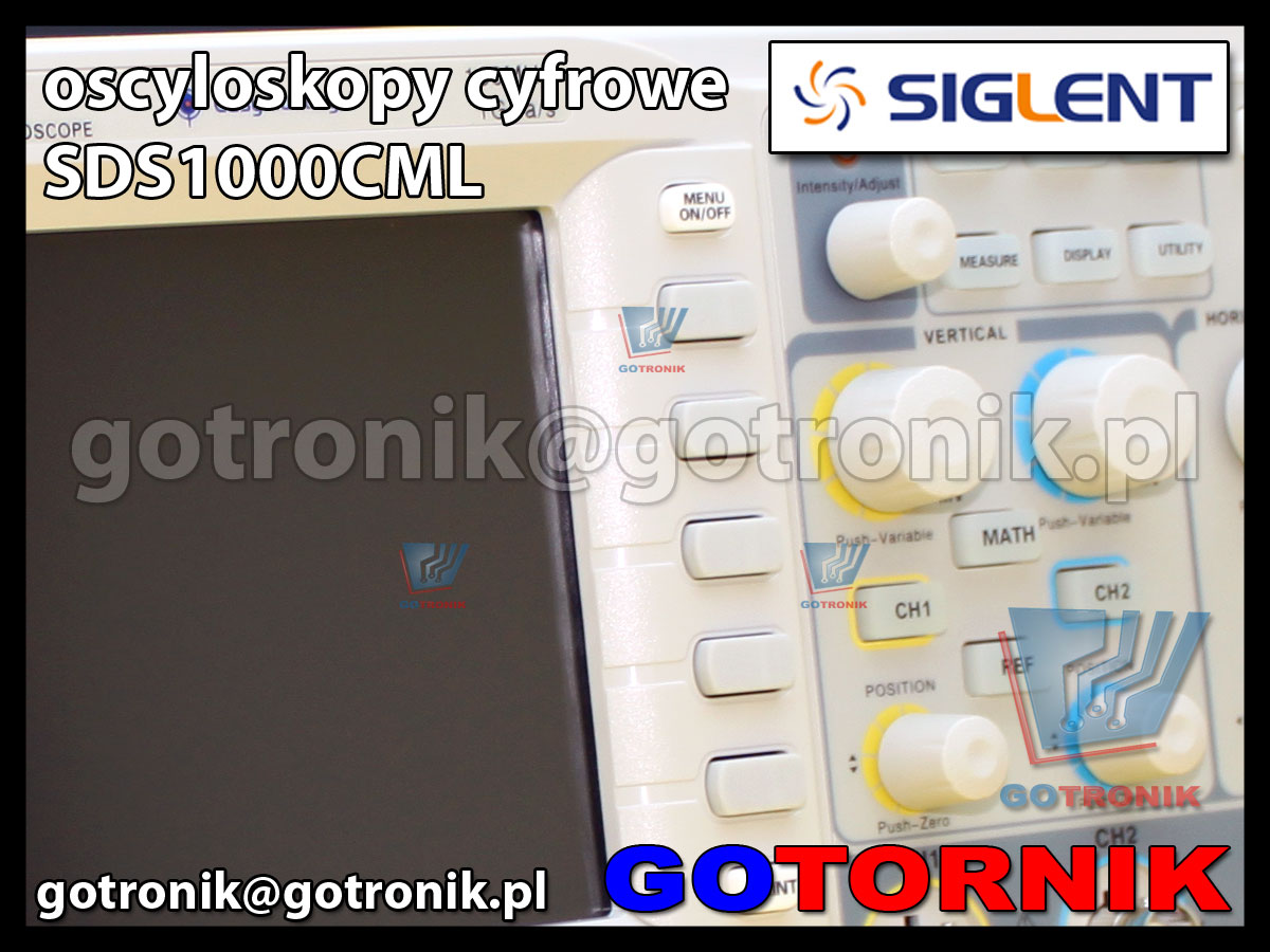 Siglent SDS1000CML oscyloskop cyfrowy SDS1072CML 2x70MHz 1GSa/s