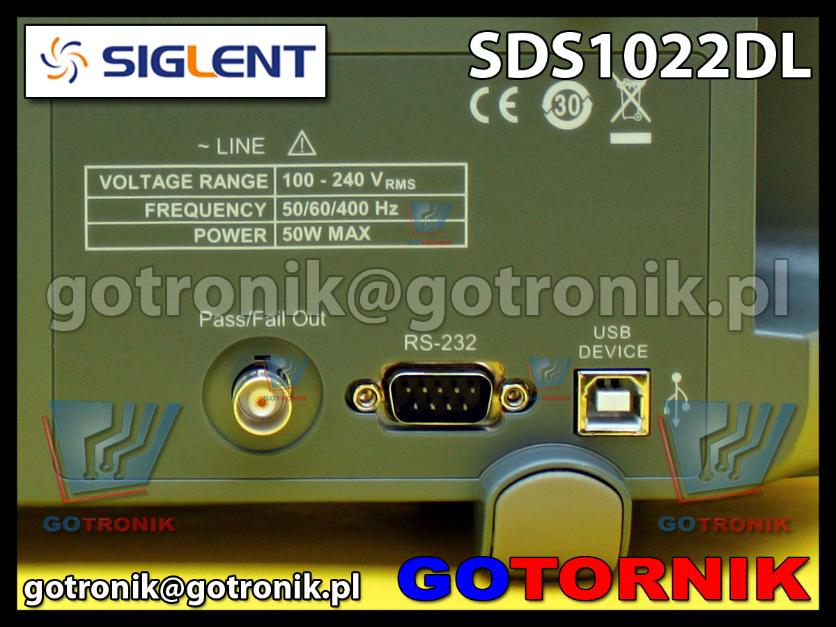 SDS1022DL SIGLENT GOTRONIK oscyloskop cyfrowy