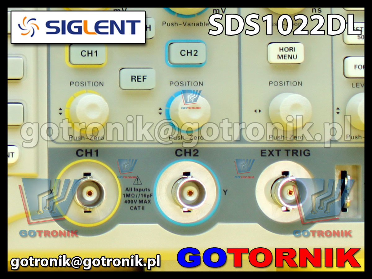 SDS1022DL SIGLENT GOTRONIK oscyloskop cyfrowy