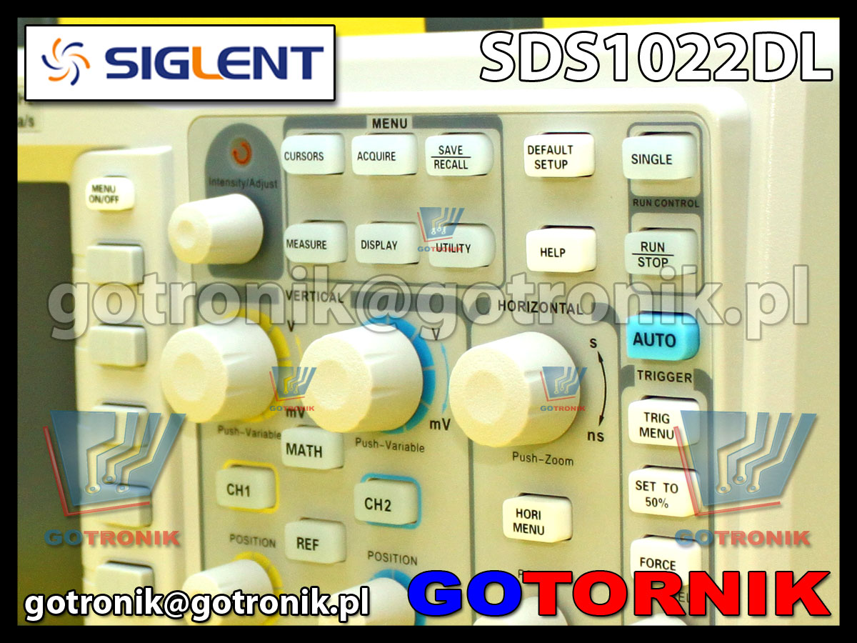 SDS1022DL SIGLENT GOTRONIK oscyloskop cyfrowy