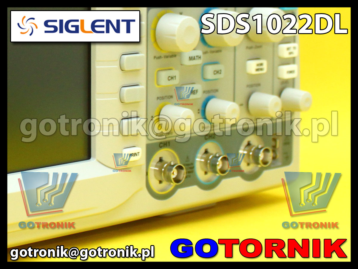 SDS1022DL SIGLENT GOTRONIK oscyloskop cyfrowy