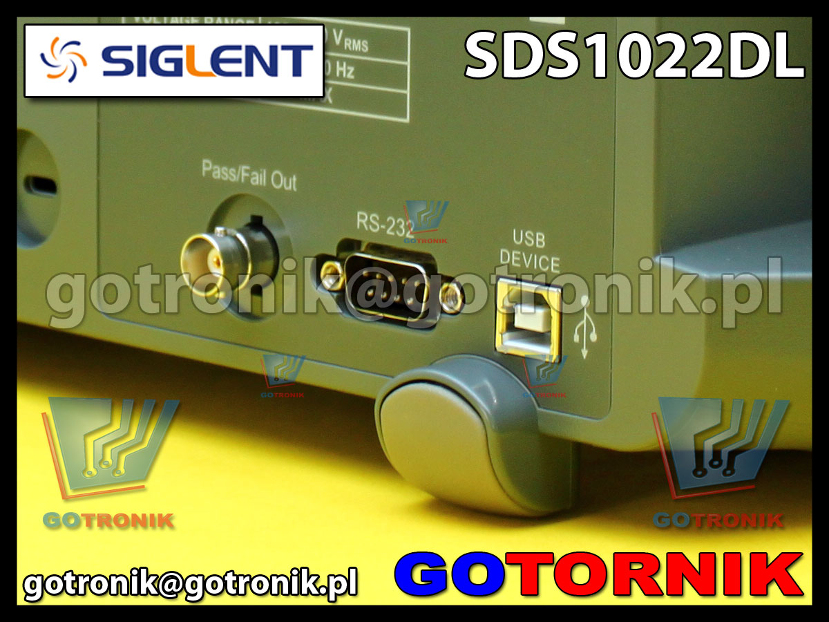 SDS1022DL SIGLENT GOTRONIK oscyloskop cyfrowy