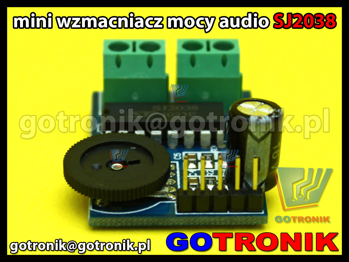 SJ2038 wzmacniacz mocy audio moduł