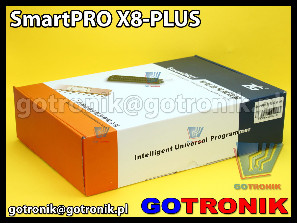 Programator uniwersalny SmartPRO X8-PLUS ZIF-48pin USB 2.0 Eprom Flash