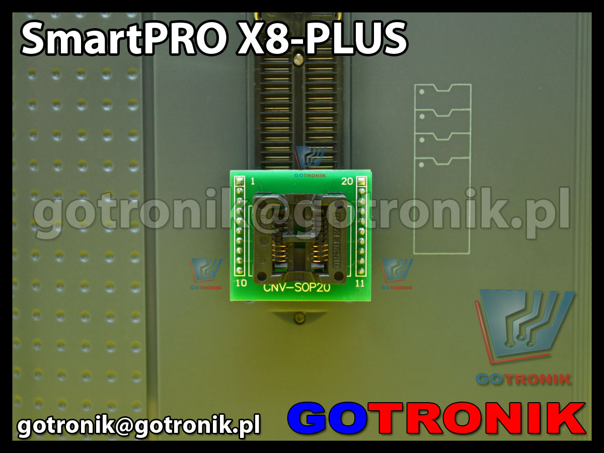 Programator uniwersalny SmartPRO X8-PLUS ZIF-48pin USB 2.0 Eprom Flash