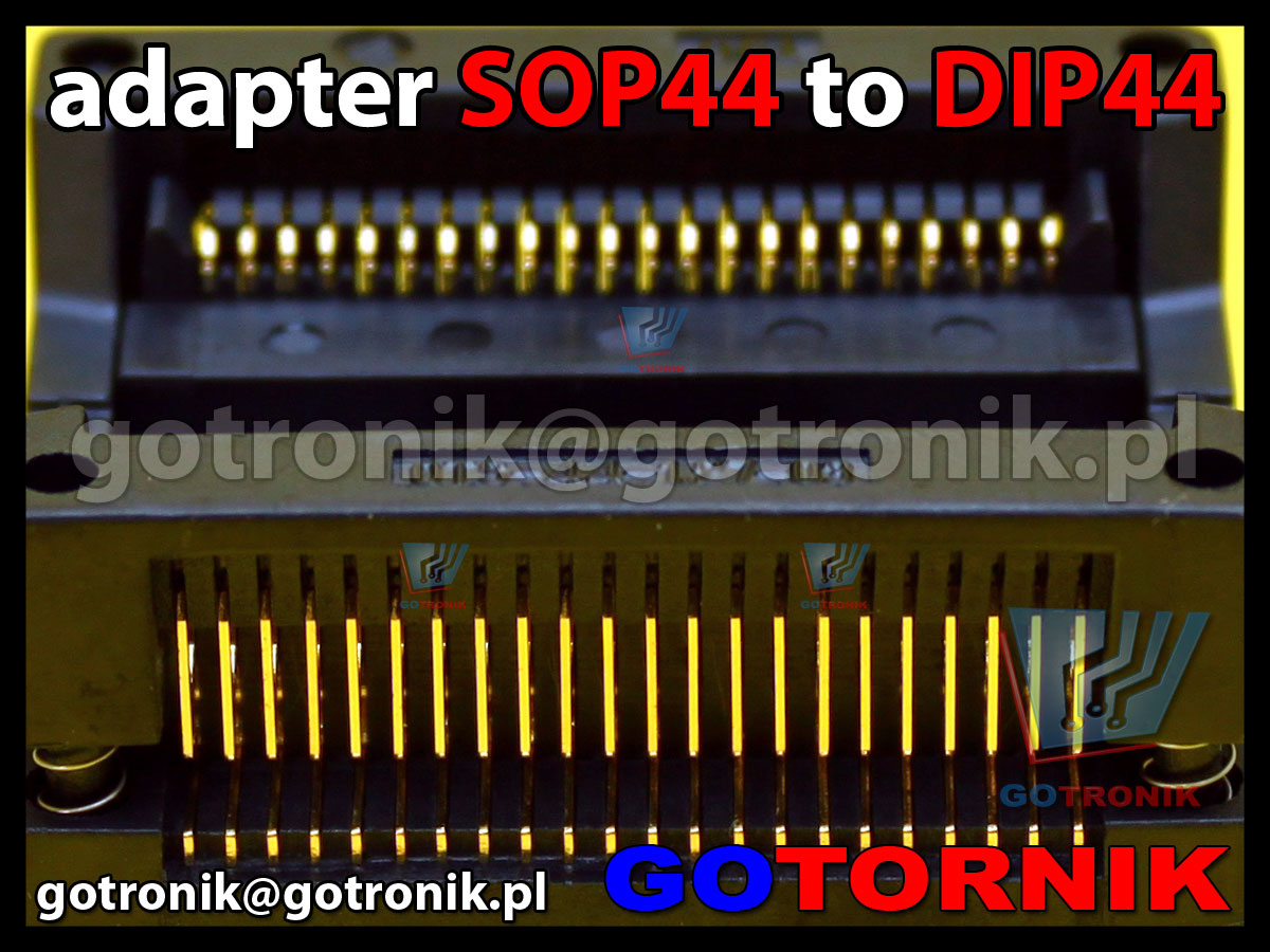 SOP44 to DIP44 adapter uniwersalny do programatorów pamięci 29F200, 29F400, 29F800