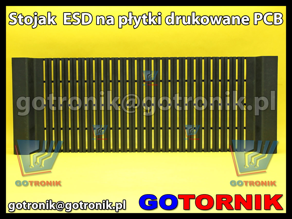 Stojak ESD na płytki drukowane PCB 17x48cm