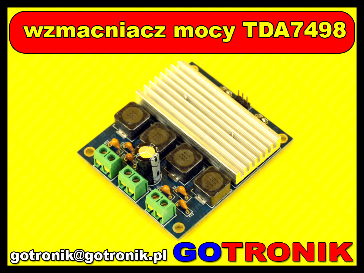 TDA7498 Moduł wzmacniacza audio 2 x 100W class D