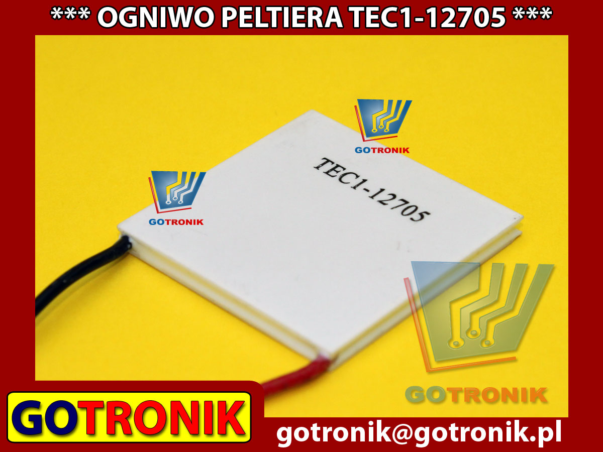 Ogniwo PELTIERA TEC1-12705